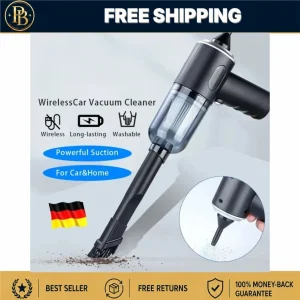 9000Pa Cordless Handheld Car Vacuum Cleaner USB Rechargeable Portable