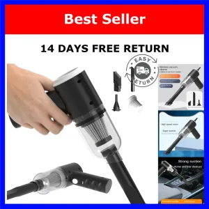 Portable Handheld Car Vacuum Cleaner Cordless with Blower